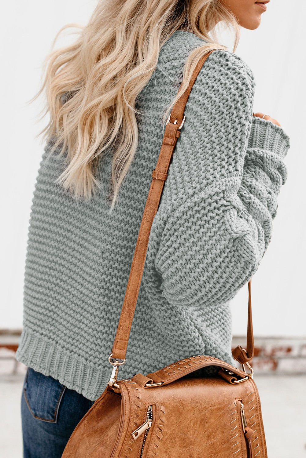LM | Casual and fashionable winter cardigan