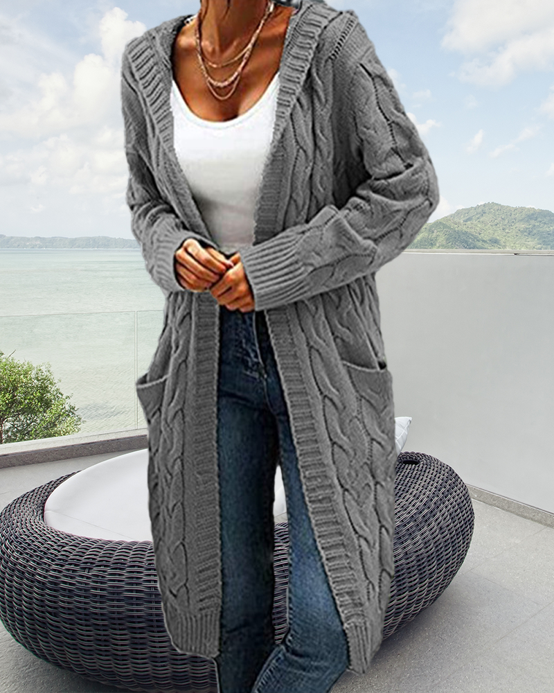 LM | Simple and stylish winter cardigan