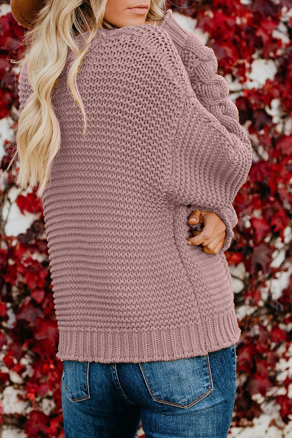 LM | Casual and fashionable winter cardigan