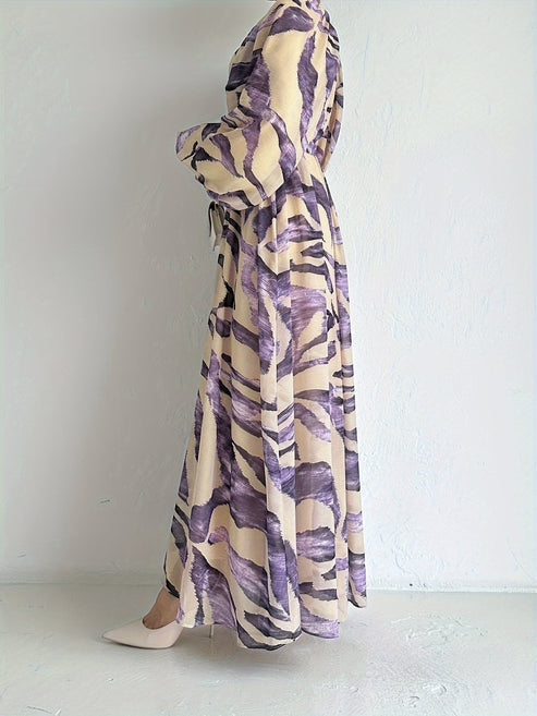 LM | Maxi dress with belt