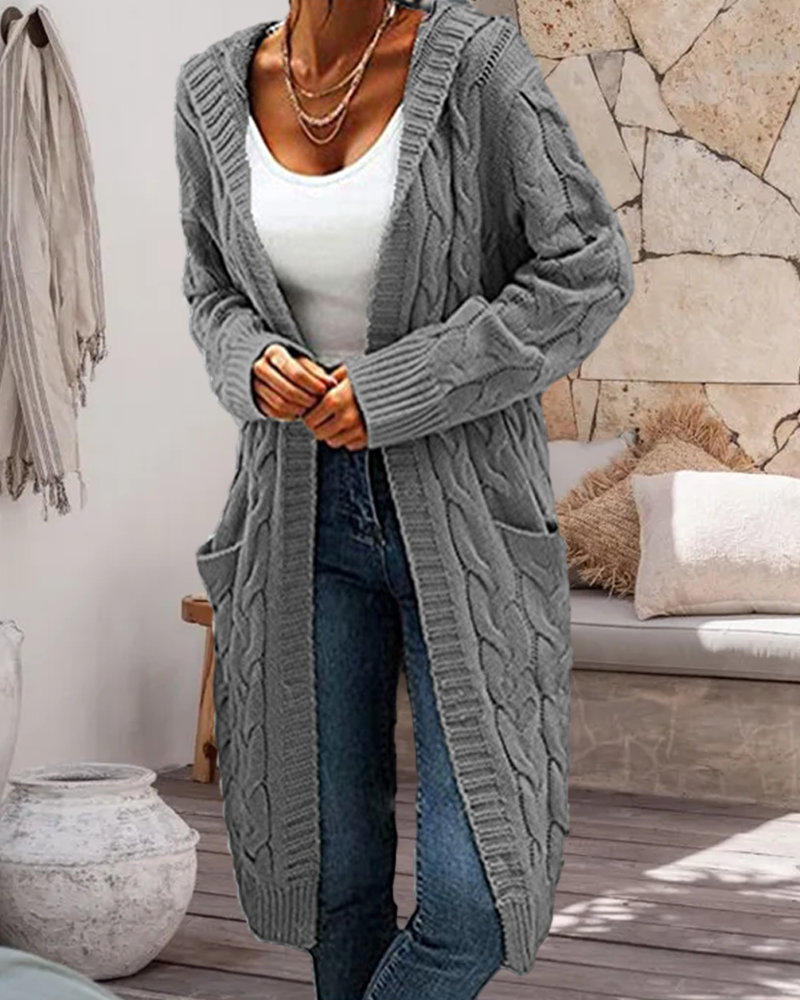 LM | Simple and stylish winter cardigan