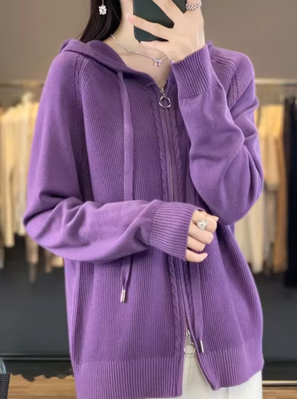 LM | Relaxed and stylish winter cardigan