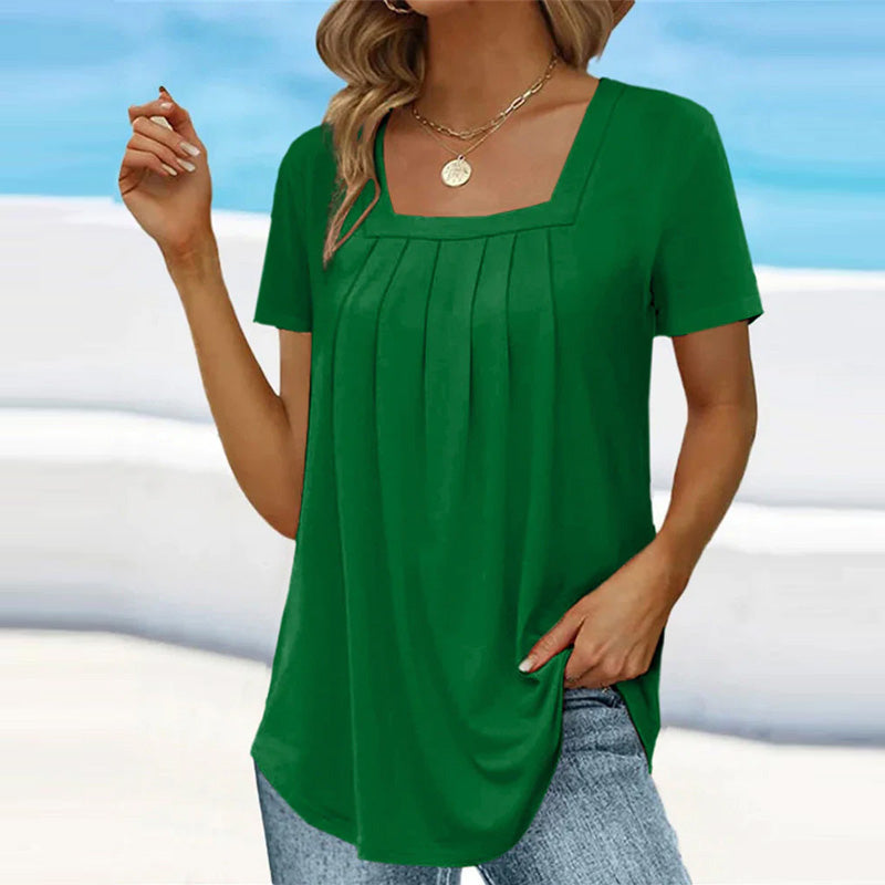 LM | Pleated blouse