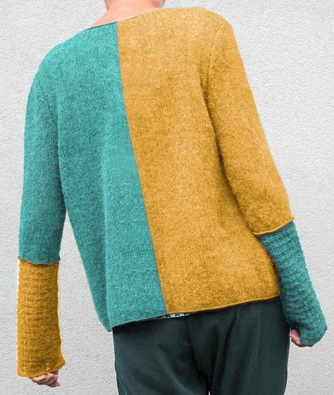 LM | Modern and fashionable winter sweater