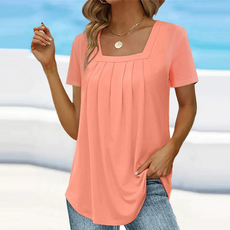LM | Pleated blouse