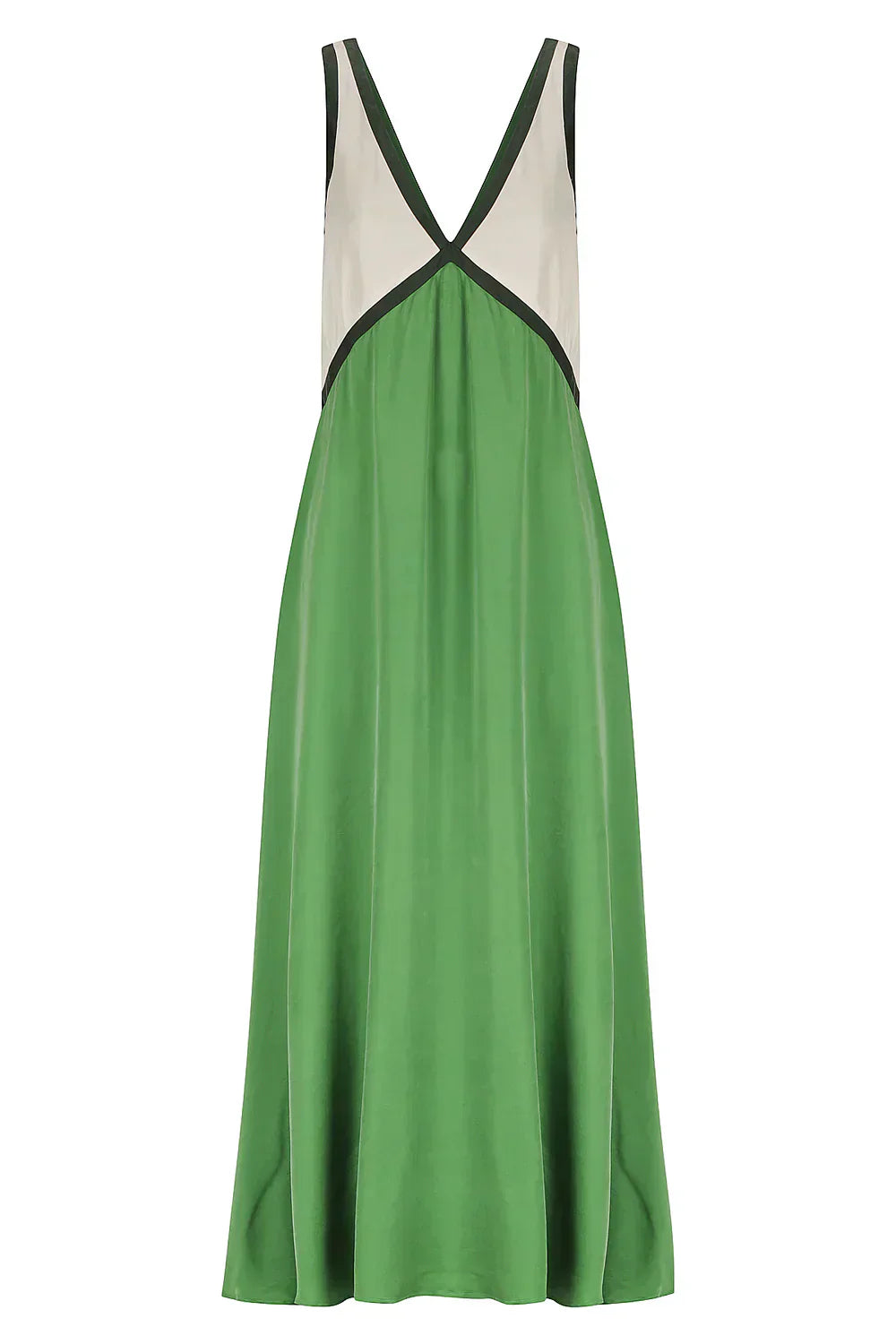 LM | Lightweight maxi dress with V-neckline