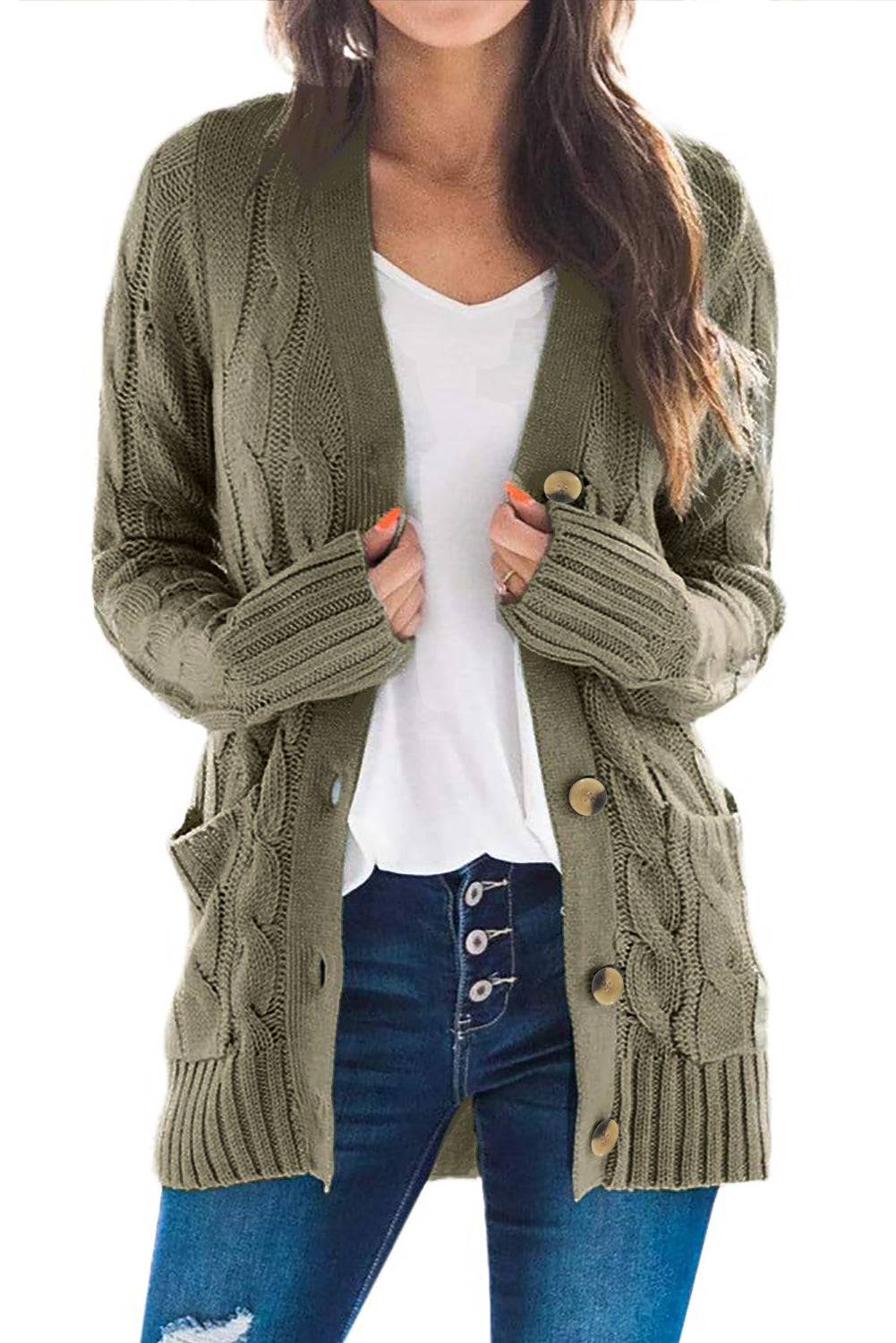 LM | Trendy and elegant winter cardigan