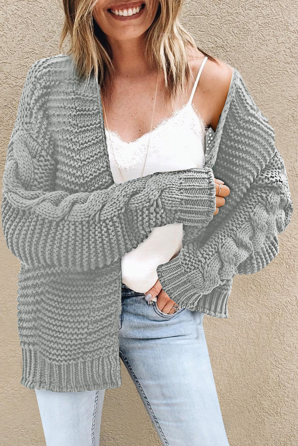 LM | Casual and fashionable winter cardigan