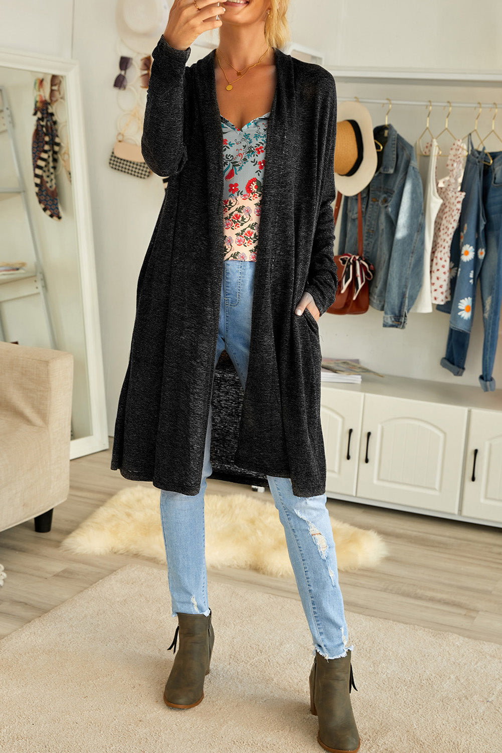 LM | Effortless and trendy winter cardigan
