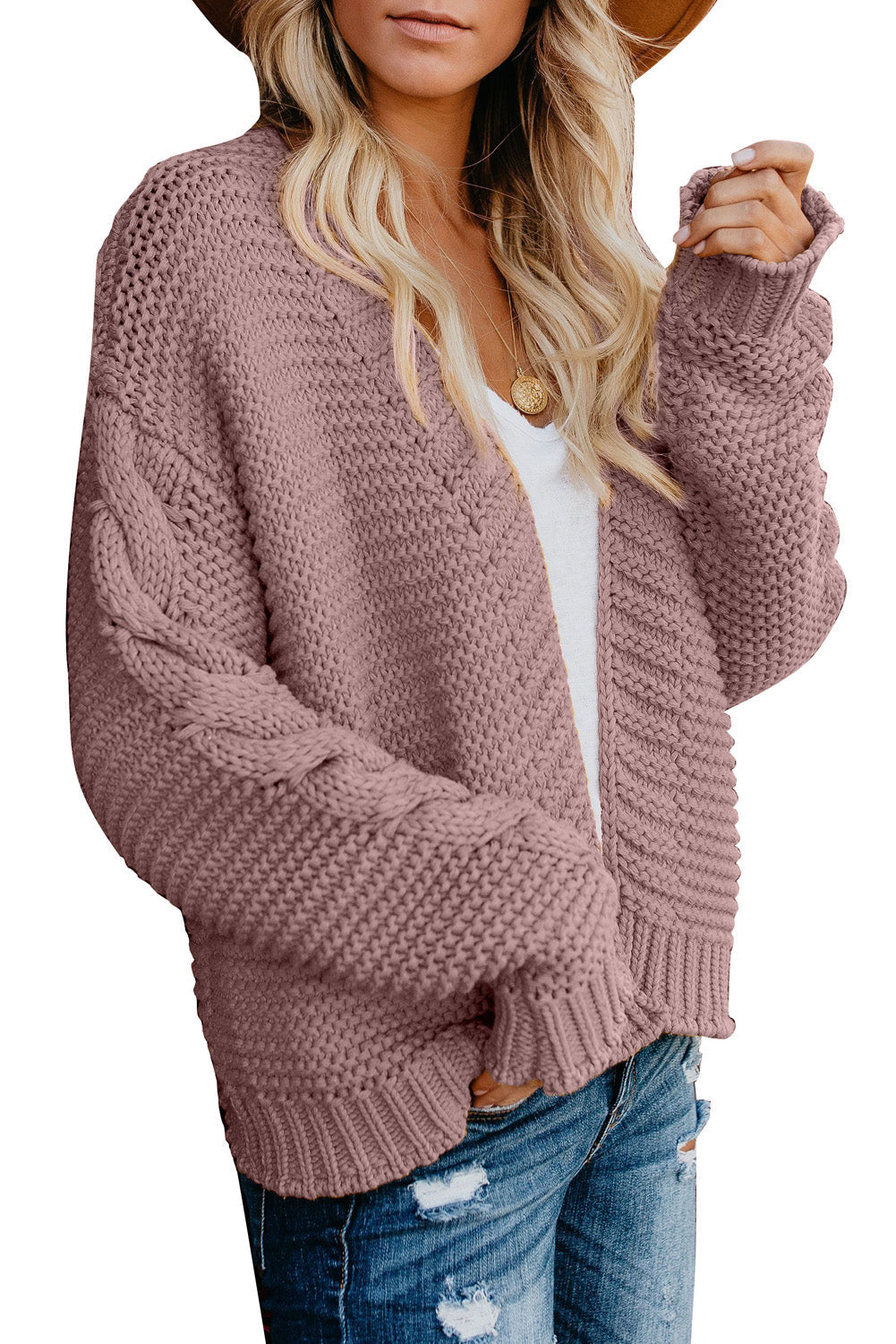 LM | Casual and fashionable winter cardigan