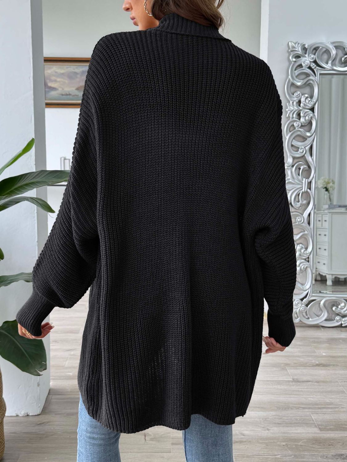 LM | Simple and stylish winter cardigan
