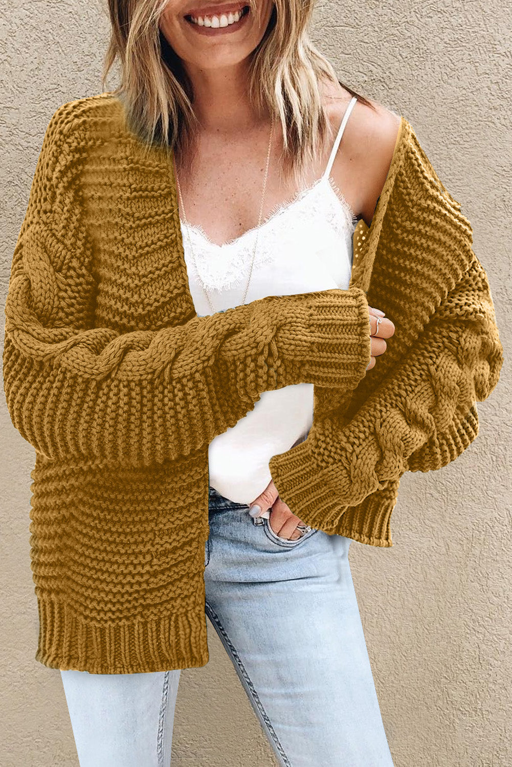 LM | Casual and fashionable winter cardigan
