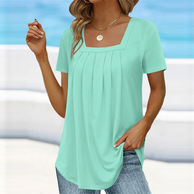 LM | Pleated blouse