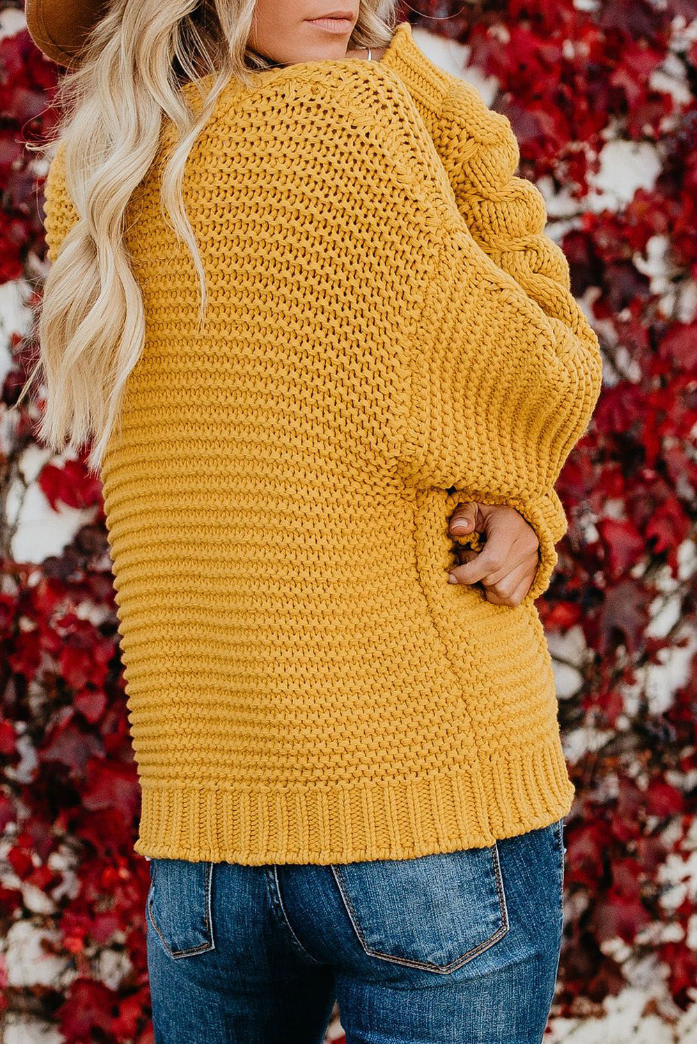 LM | Casual and fashionable winter cardigan