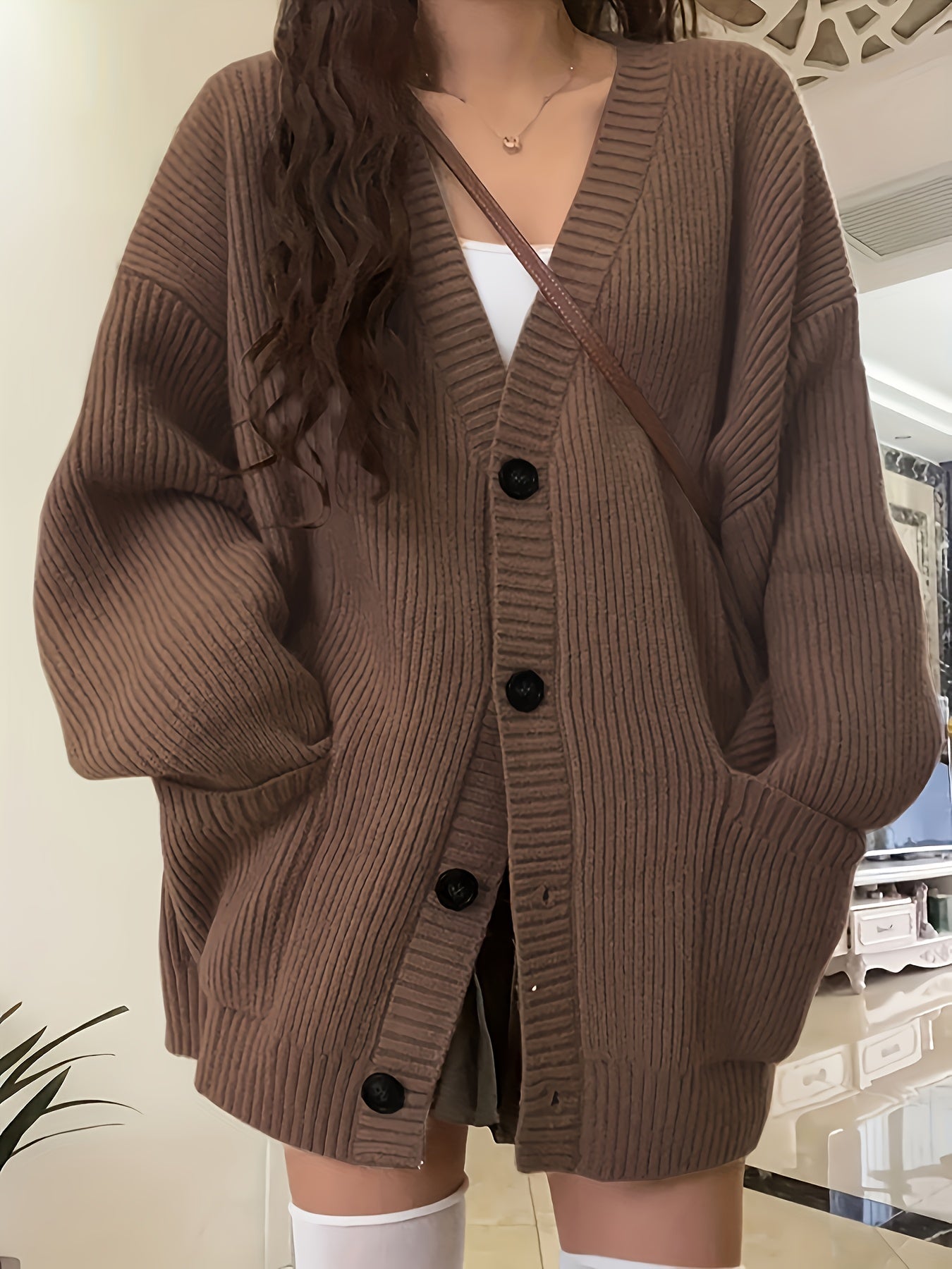 LM | Relaxed and stylish winter cardigan