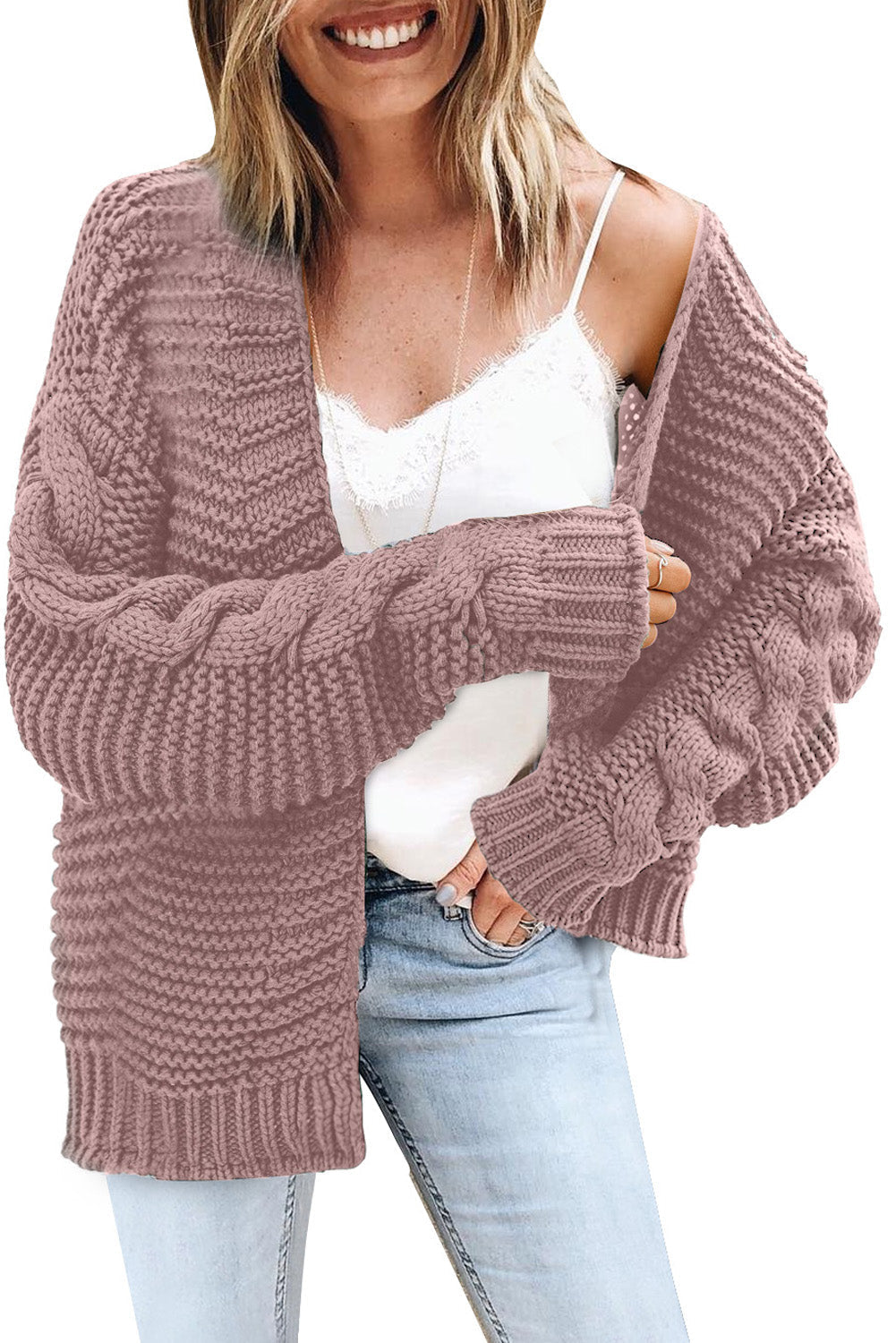 LM | Casual and fashionable winter cardigan
