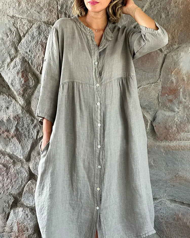 LM | Shirt dress - stylish summer dress