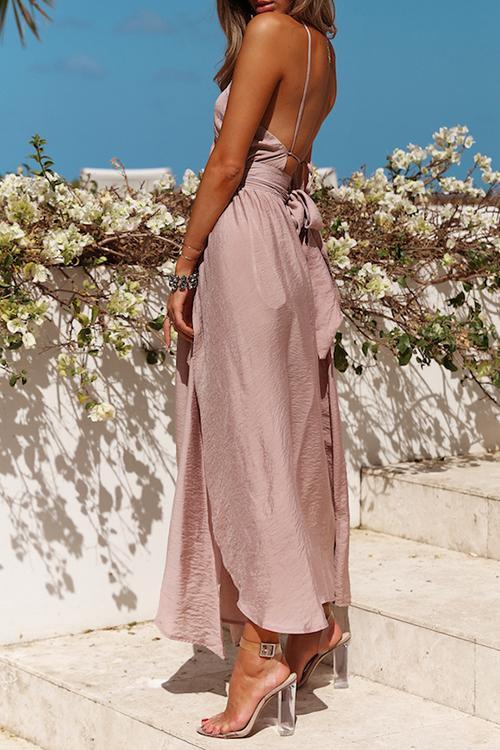 LM | Dress with visible back