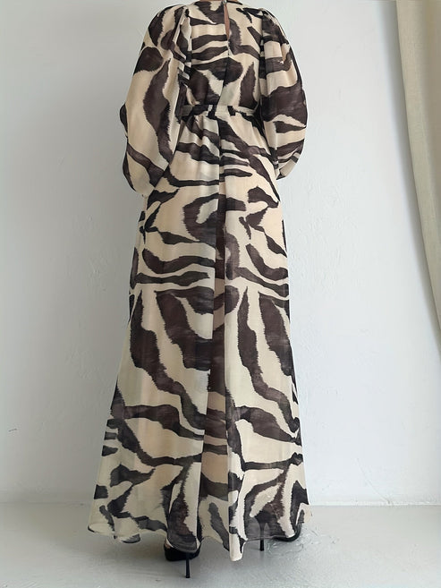 LM | Maxi dress with belt