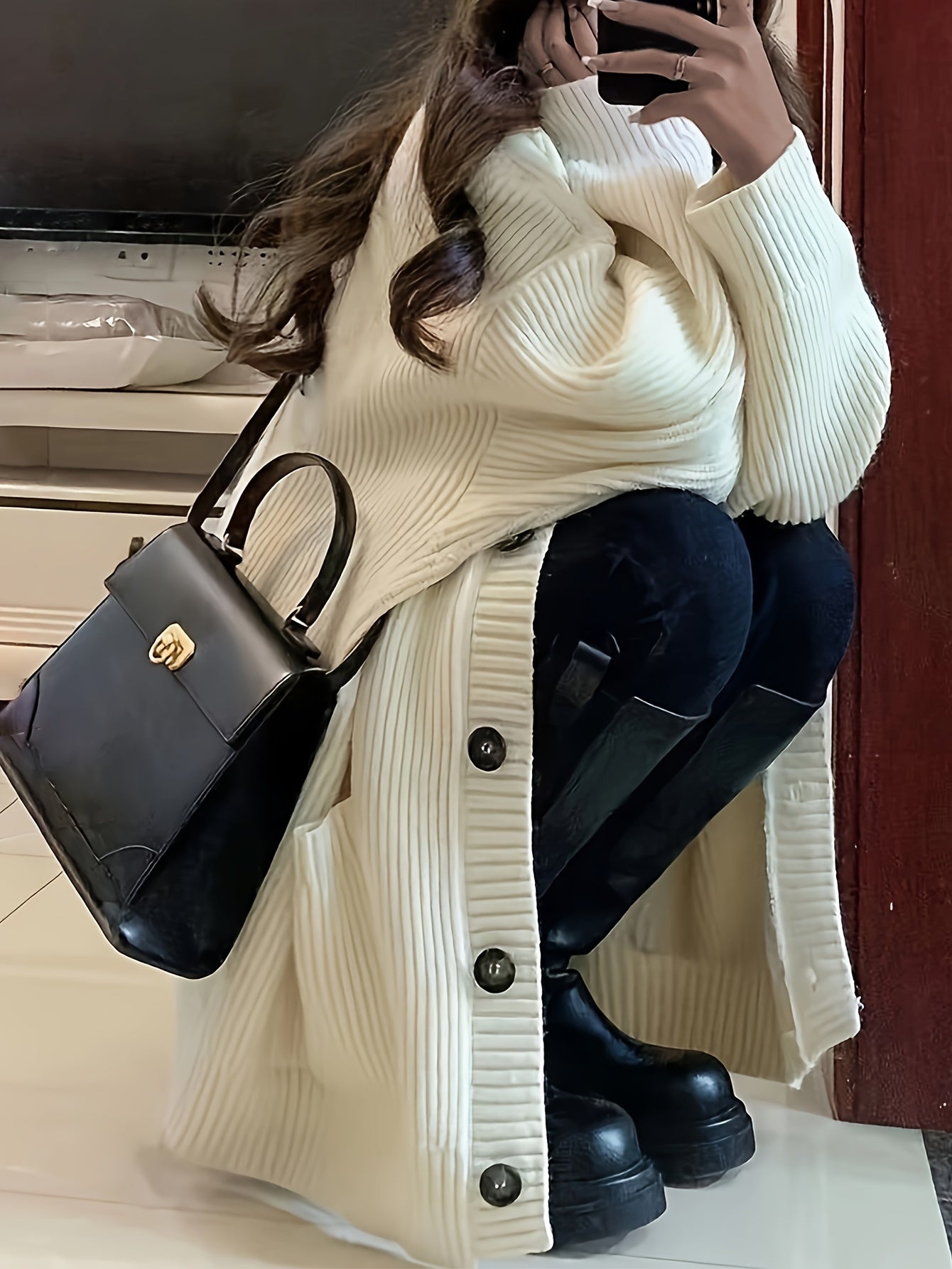 LM | Relaxed and stylish winter cardigan