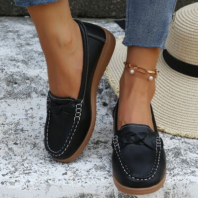 TS | Classic loafers with bow detail