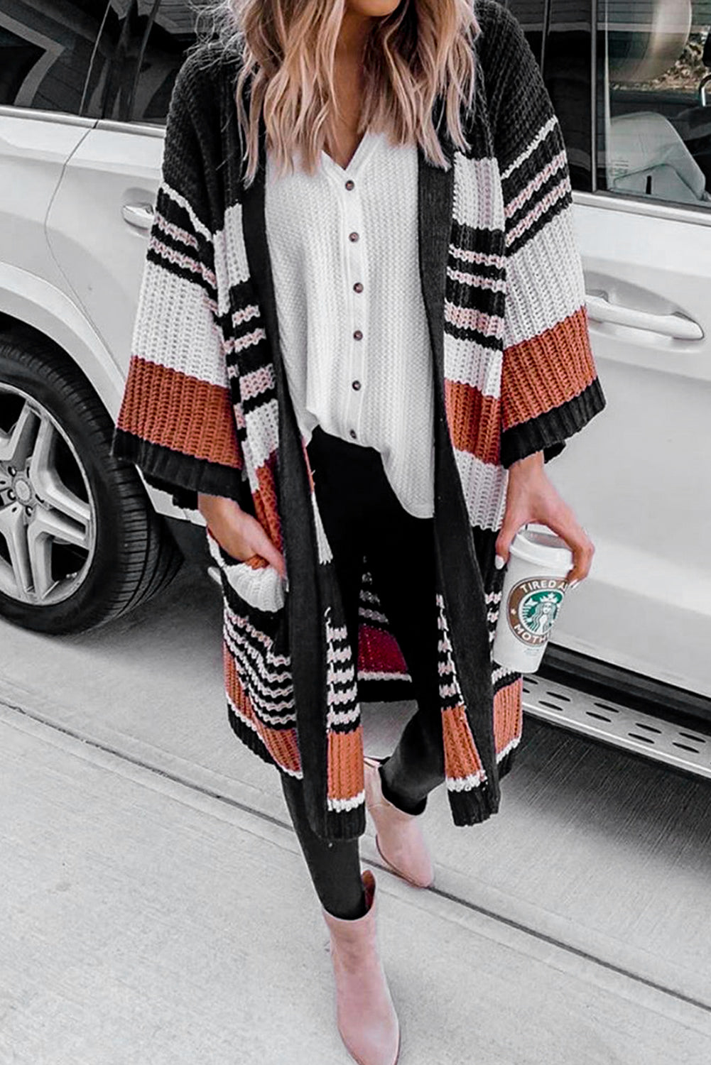LM | Casual and comfortable winter cardigan