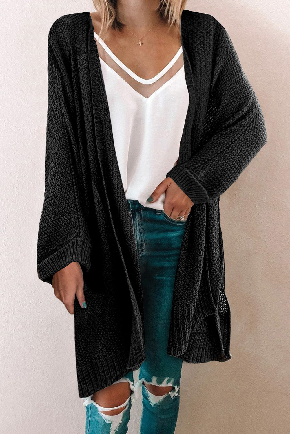 LM | Casual and relaxed winter cardigan