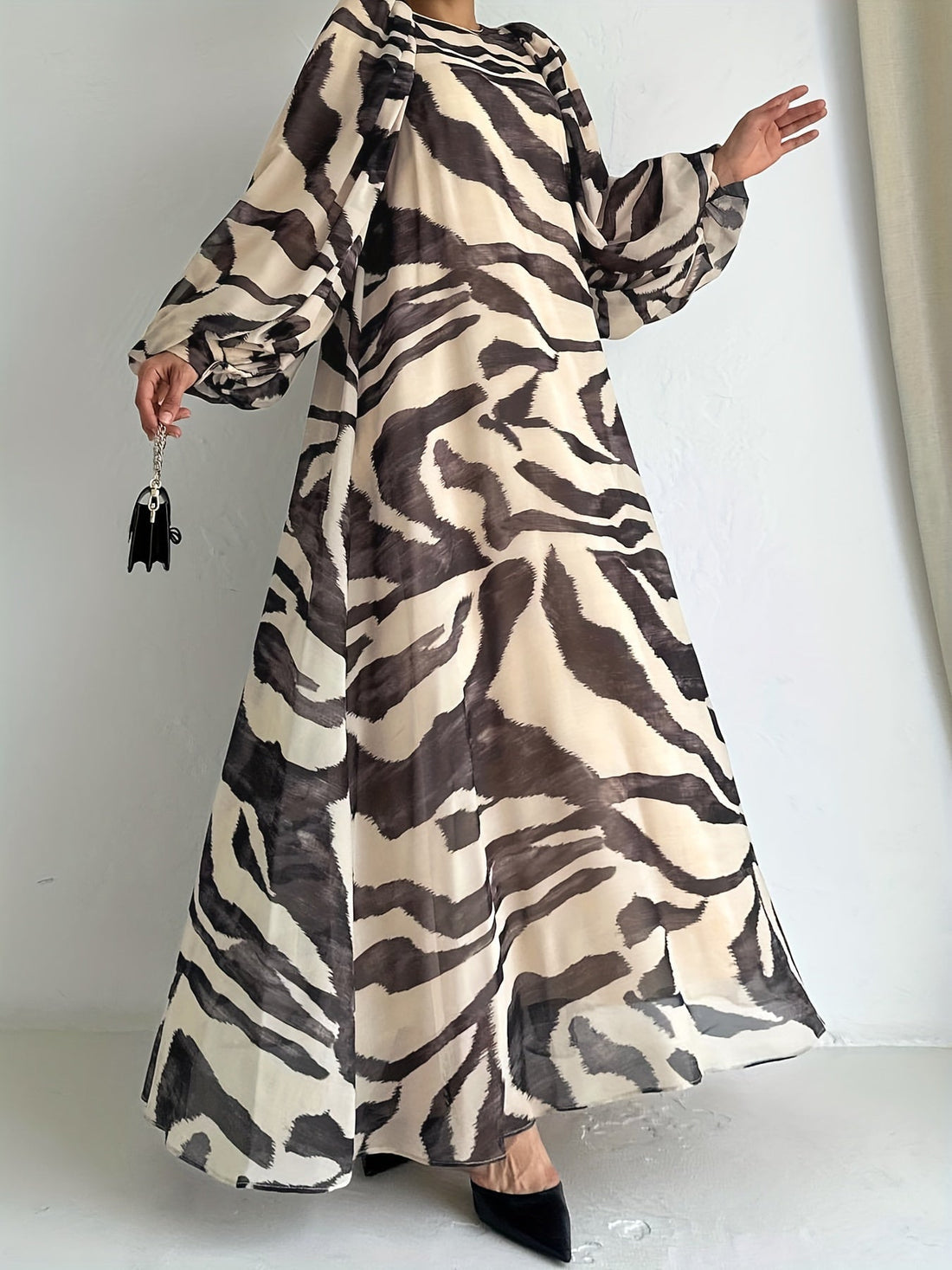 LM | Maxi dress with belt