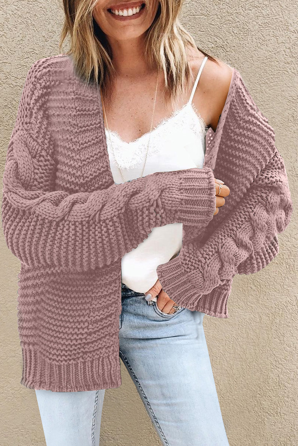 LM | Casual and fashionable winter cardigan