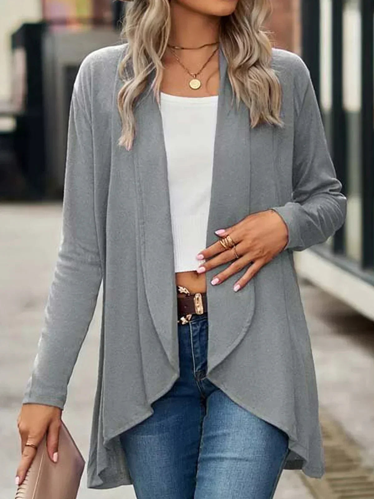 LM | Classic and elegant winter cardigan