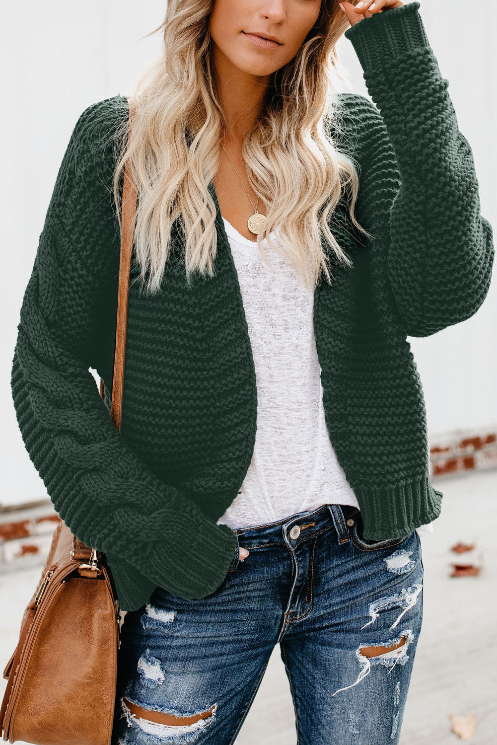 LM | Casual and fashionable winter cardigan
