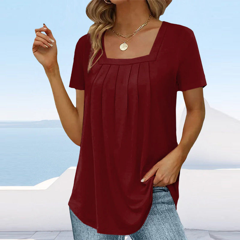 LM | Pleated blouse