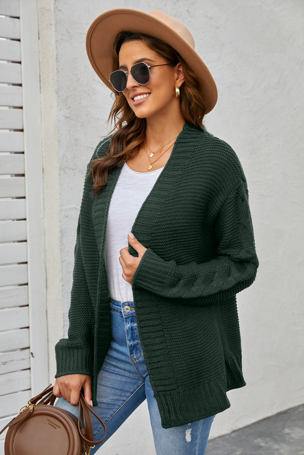 LM | Casual and fashionable winter cardigan