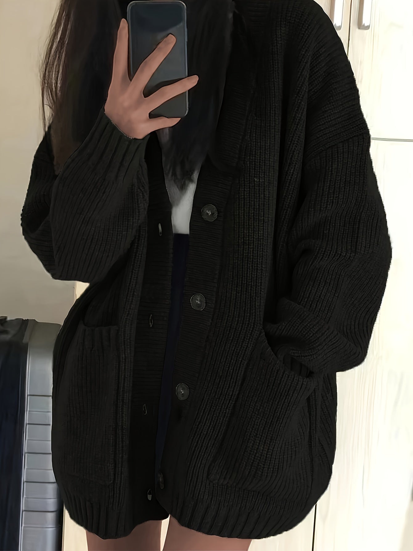 LM | Relaxed and stylish winter cardigan