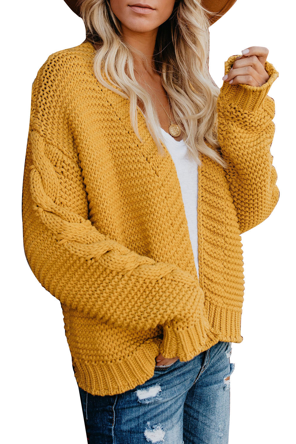 LM | Casual and fashionable winter cardigan