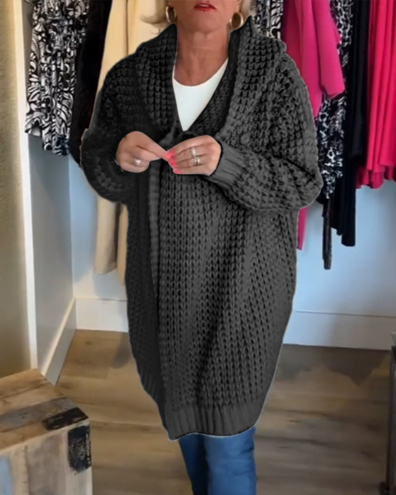 LM | Modern and fashionable winter cardigan