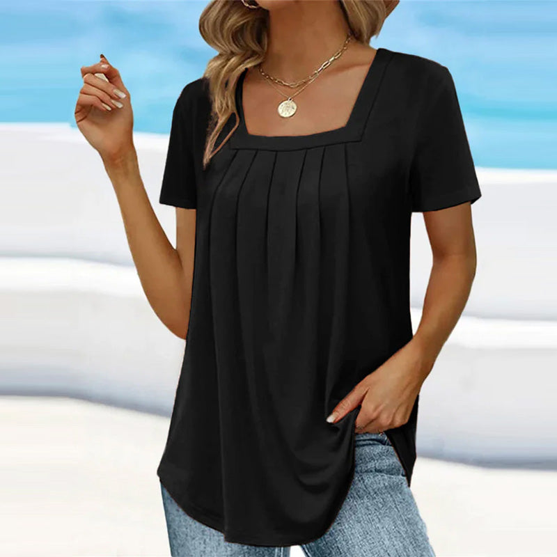 LM | Pleated blouse