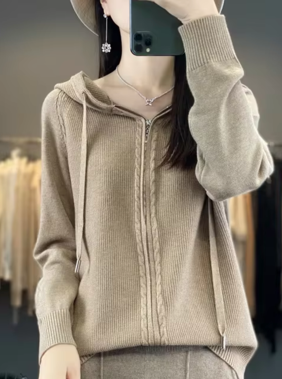 LM | Relaxed and stylish winter cardigan