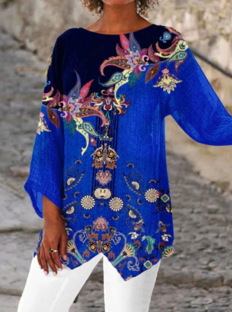TS | Colourful printed blouse