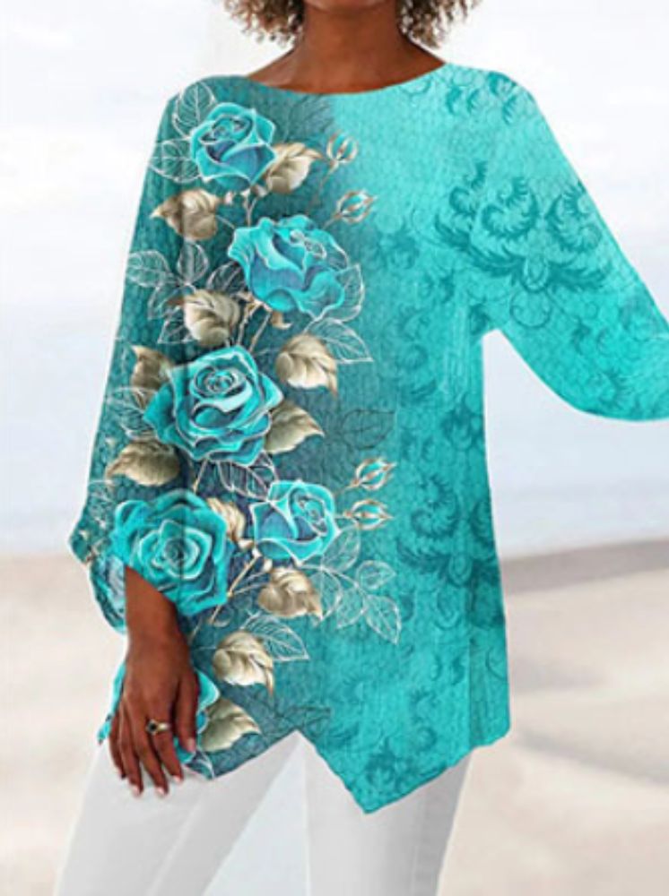 TS | Colourful printed blouse