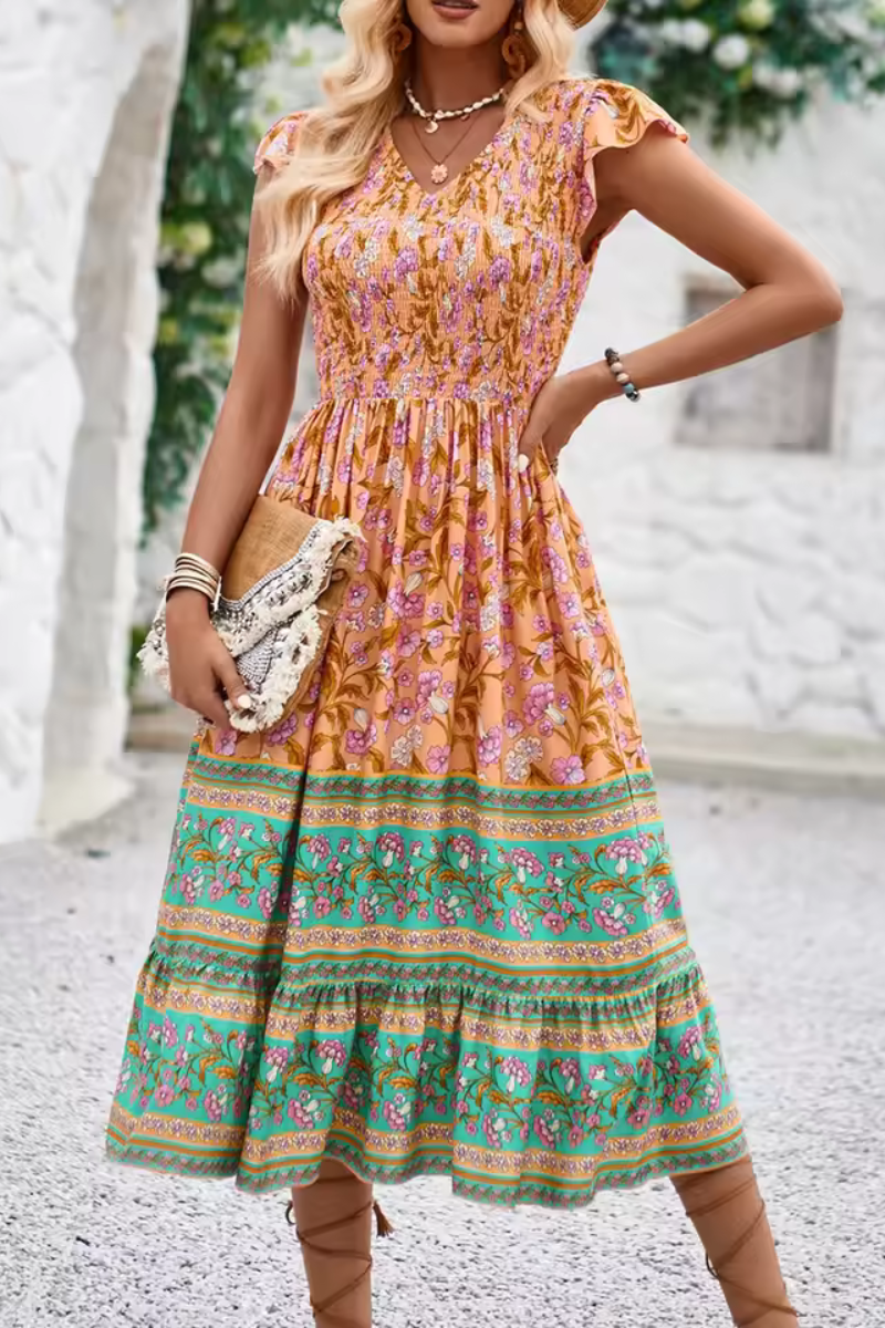 LM | Casual summer dresses with ruffles
