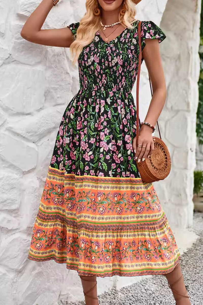 LM | Casual summer dresses with ruffles
