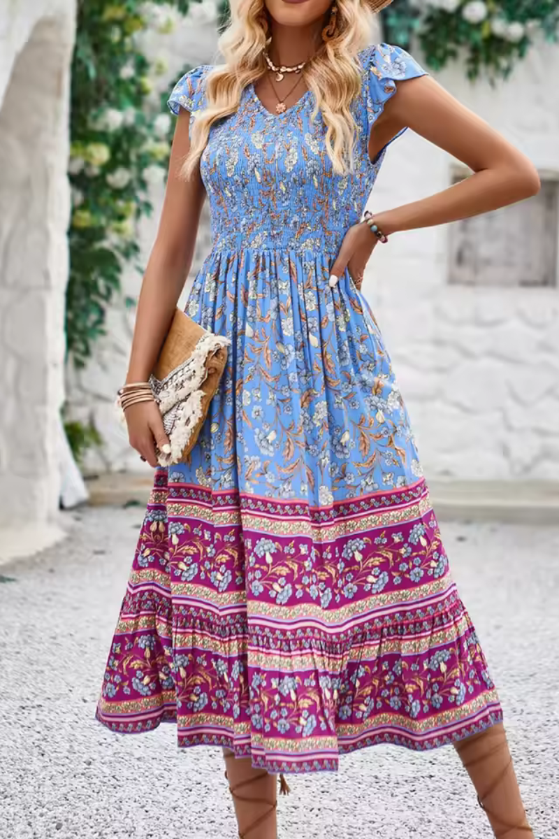 LM | Casual summer dresses with ruffles