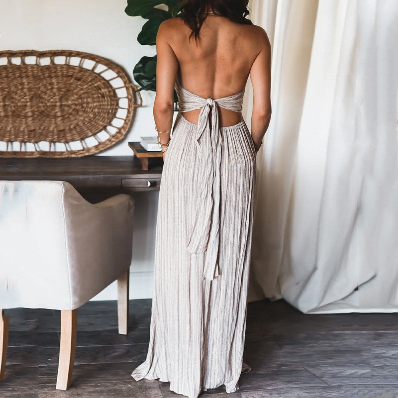 MB | Elegantes Neckholder-Kleid