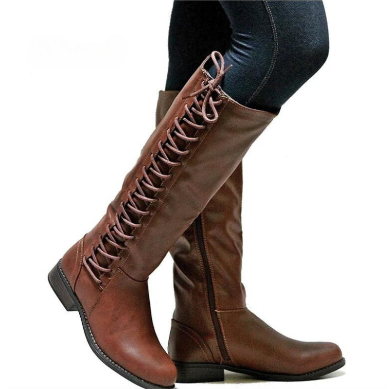 LM | Elegant lace-up boots