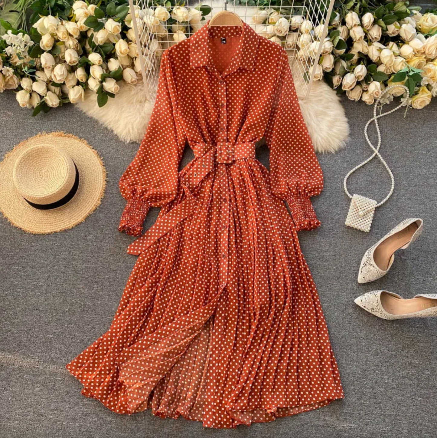 LM | Stylish spring dress
