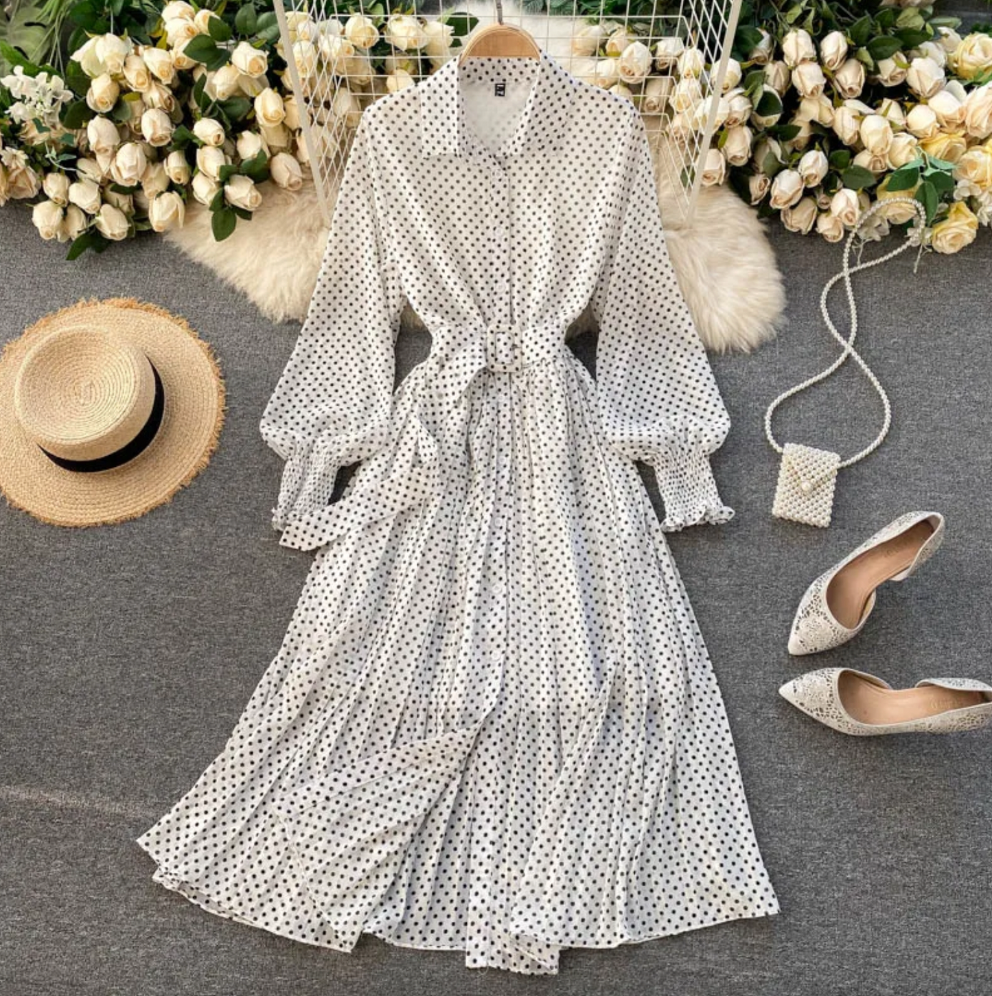 LM | Stylish spring dress