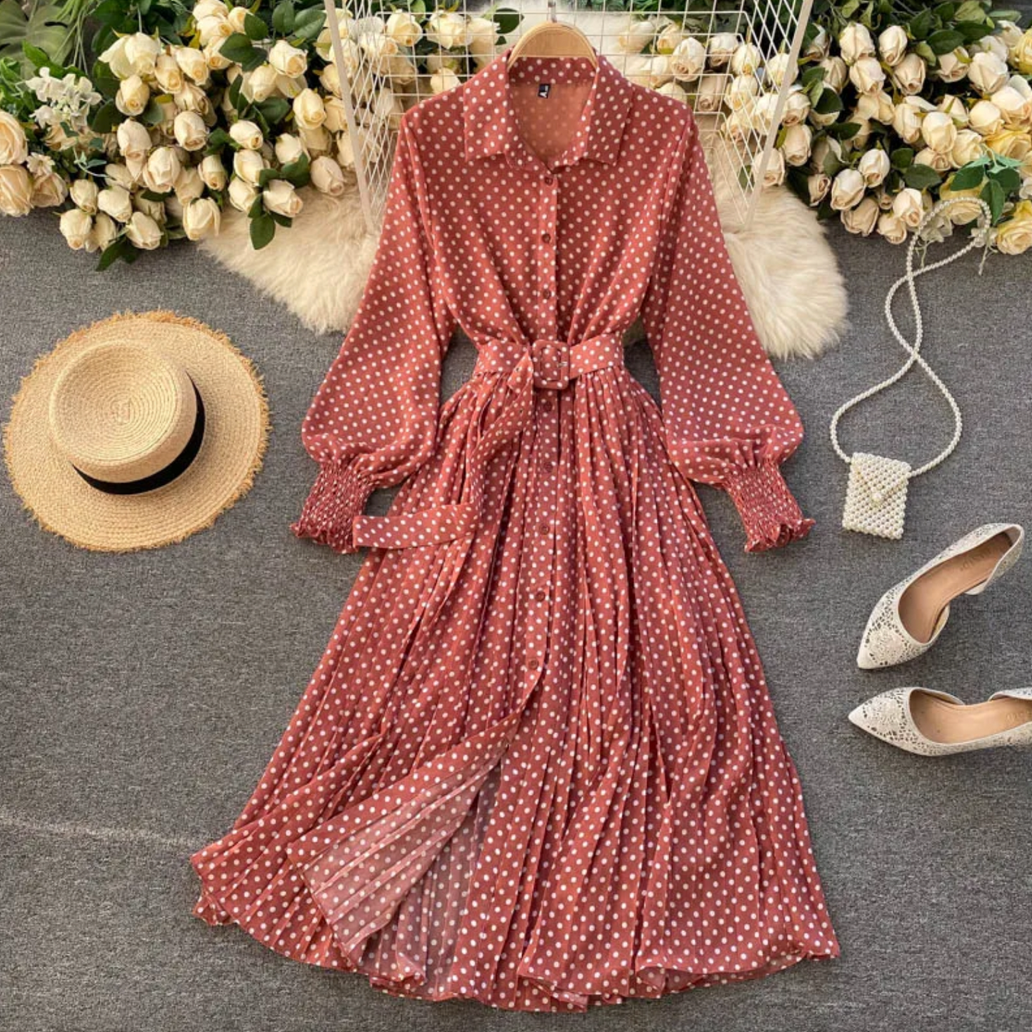 LM | Stylish spring dress