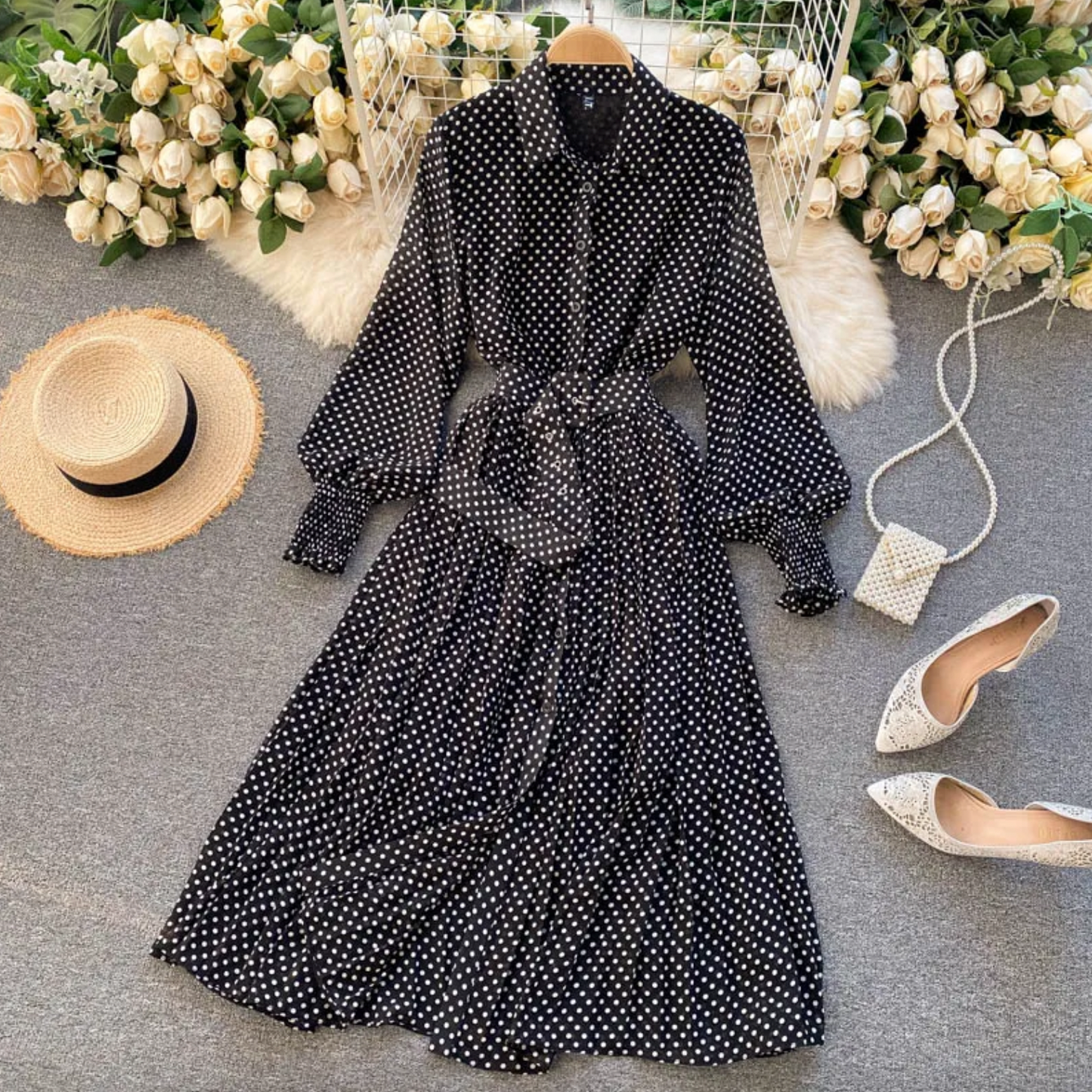 LM | Stylish spring dress