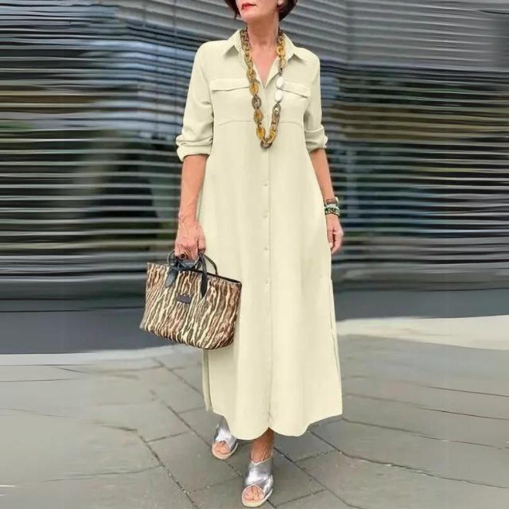 LM | Stylish cotton summer dress